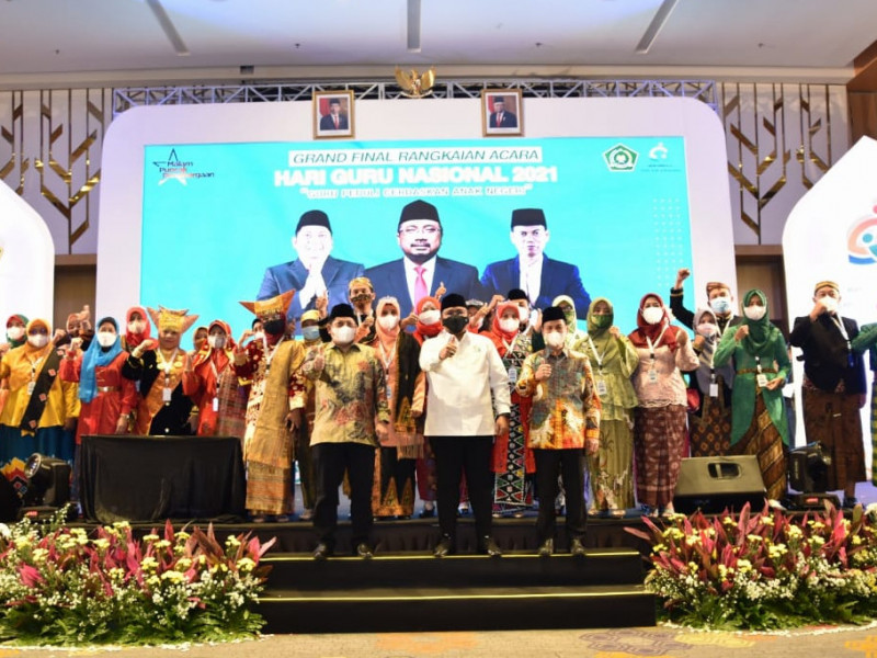 Kemenag Apresiasi Pemenang Anugerah Konstitusi Guru PPKn Berprestasi Tahun 2021