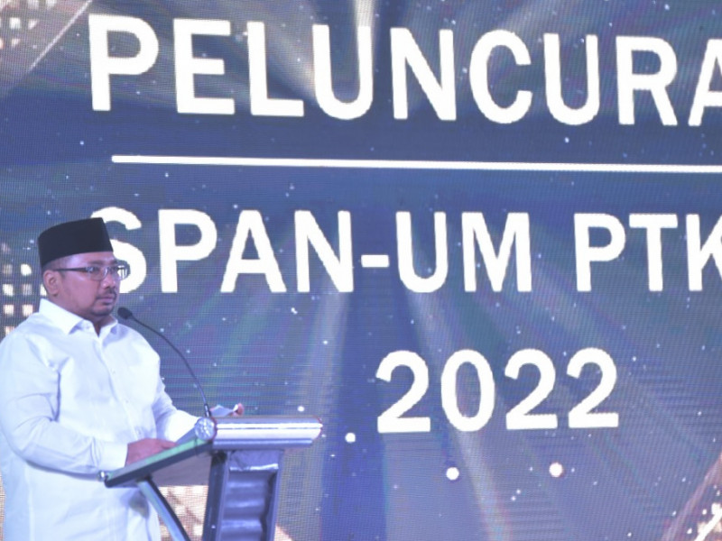 Kemenag Launching SPAN-UM PTKIN 2022