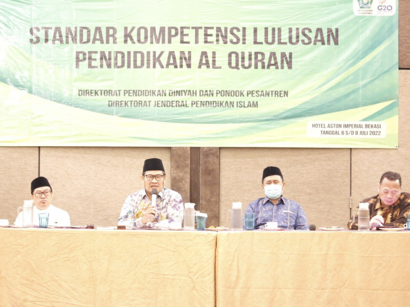 Kemenag Menyusun Standar Kompetensi Lulusan Pendidikan Al-Qur’an