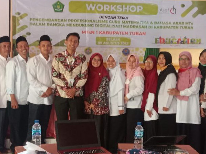 Ramai-ramai Guru di Kabupaten Tuban Ikuti Workshop Diseminasi Platform Belajar dan Program Alef Education