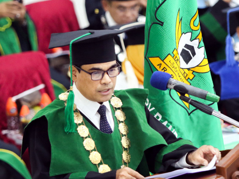 Rektor UIN Ar-Raniry Minta Alumni Jadi Duta Kemajuan Universitas