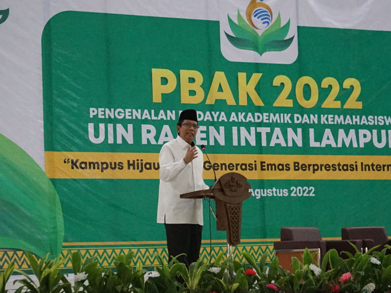 Rektor UIN Lampung Ingatkan Mahasiswa untuk Responsif Terhadap Perubahan