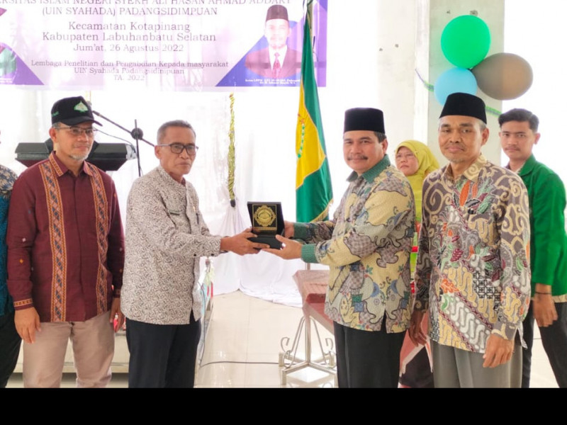 Rektor:  UIN Syekh Ali Hasan Ahmad Addary Padangsidimpuan Milik Semua Ummat