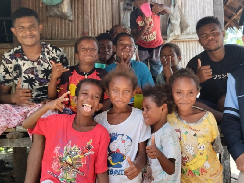 KKN KNMB Papua: Kelompok Skouw Sosialisasi Pencegahan Stunting