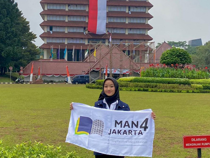 Siswa MAN 4 Jakarta, Satu-satunya Pelajar Madrasah yang Mengikuti Indonesia Student Leadership Camp Universtas Indonesia