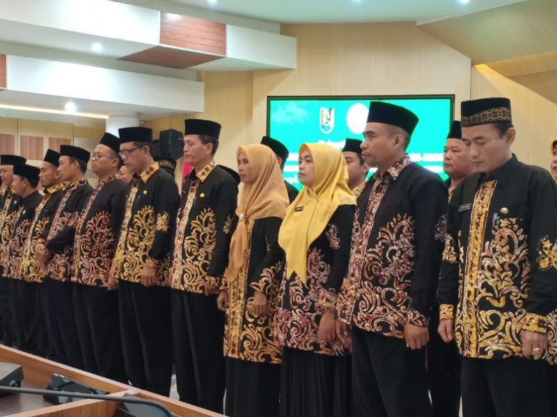 Pengurus MGMP PAI dan BP SMP Tuban dilantik Langsung Oleh Kakankemenag
