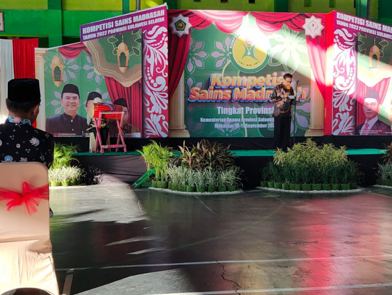 755 Pelajar Madrasah Ikuti KSM tingkat Provinsi Sulawesi Selatan