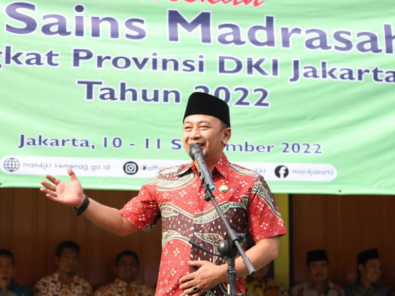 Buka KSM 2022, Kakanwil DKI Jakarta Ingatkan Agar Peserta Didik Terus Belajar