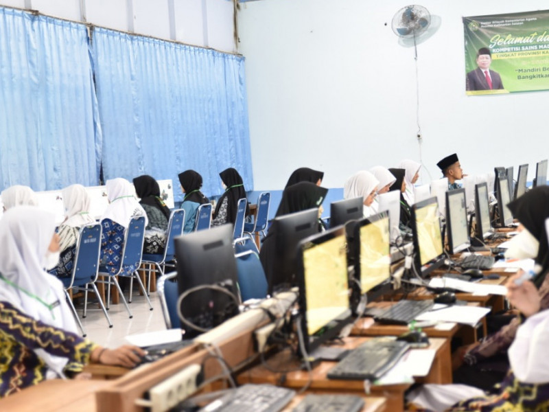 429 Siswa Madrasah Se-Kalsel Rebutkan Kursi Juara untuk Melaju ke Tingkat Nasional