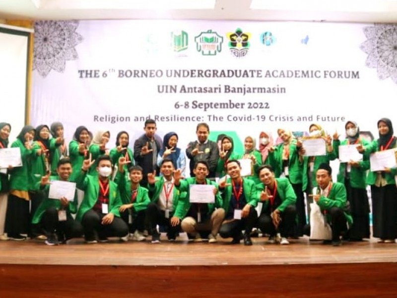 UINSI Samarinda Berhasil Meraih Juara Umum Best Presentation and Best of The Best Paper 6th BUAF