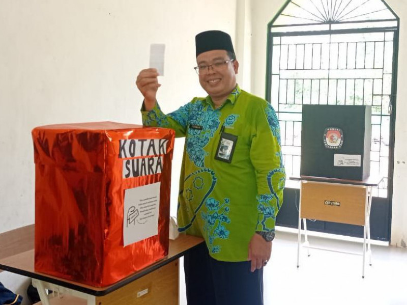 MAN IC Bateng Gelar Pemilu Raya untuk Memilih Ketua Osis Madrasah