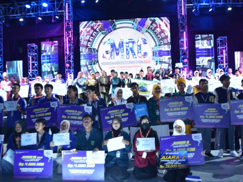 Madrasah Robotic Competition (MRC) 2022 Resmi Ditutup, Berikut Daftar Juaranya!