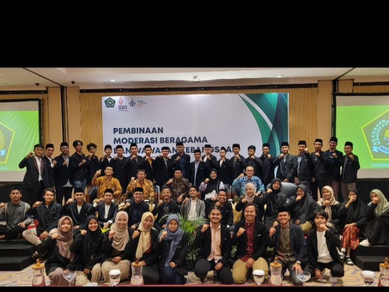 Kumpul di Semarang, Kemenag Bina Mahasantri PBSB Wawasan Kebangsaan dan Moderasi Beragama