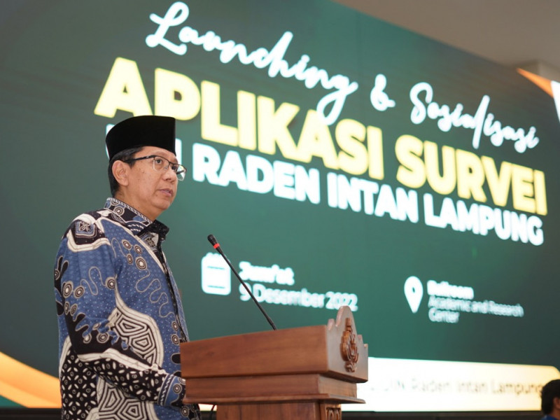 UIN Raden Intan Launching Aplikasi Survei Kepuasan Layanan Institusi