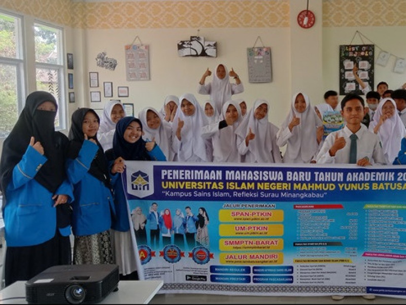 601 Mahasiswa KIP UIN MY Batusangkar Sosialisasikan PMB (SPAN-UM PTKIN) Ke Seluruh Indonesia dan Mancanegara