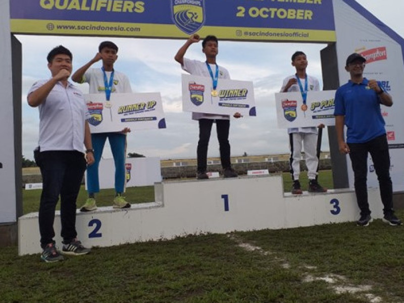 MTS Negeri 1 Lombok Barat Juara I  Student Athletics Championship Bali