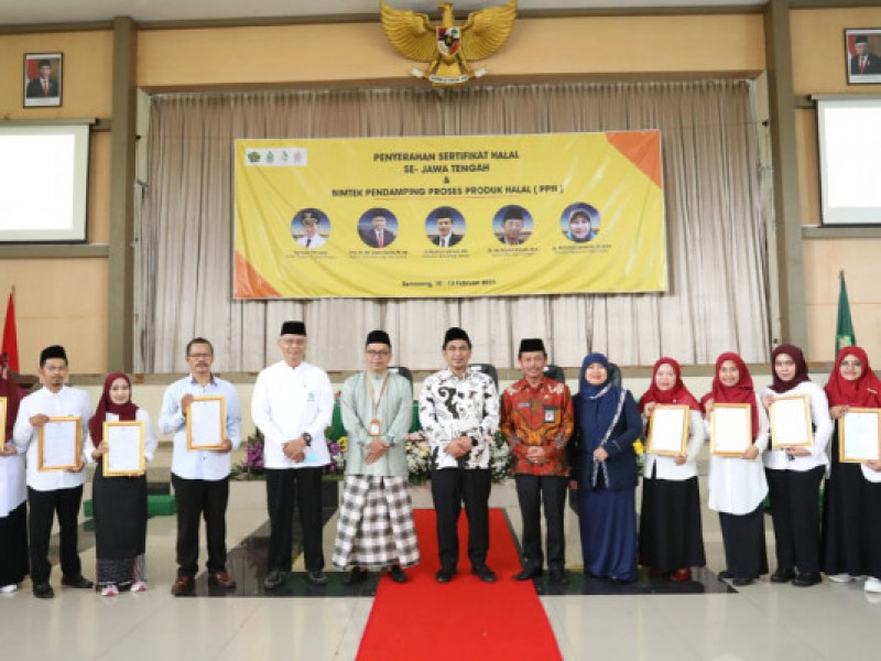 UIN Walisongo Semarang Fasilitasi15 Ribu Pengajuan Sertifikasi Halal