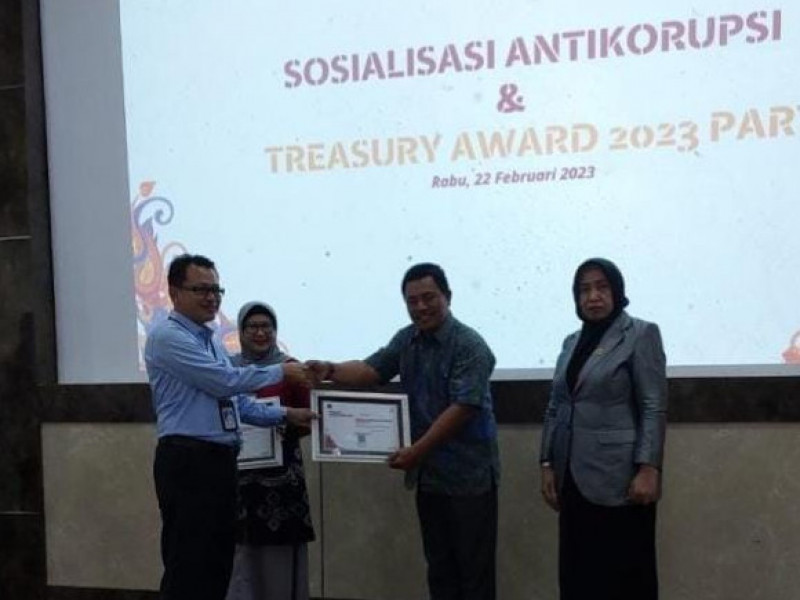 Bangga, IAIN Sultan Amai Gorontalo Diganjar Treasury Award 2023