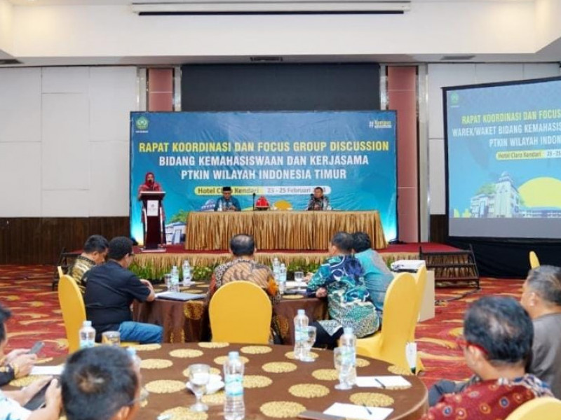 Forum Warek/Waket III PTKIN Wilayah Indonesia Timur Gelar Rakor dan FGD