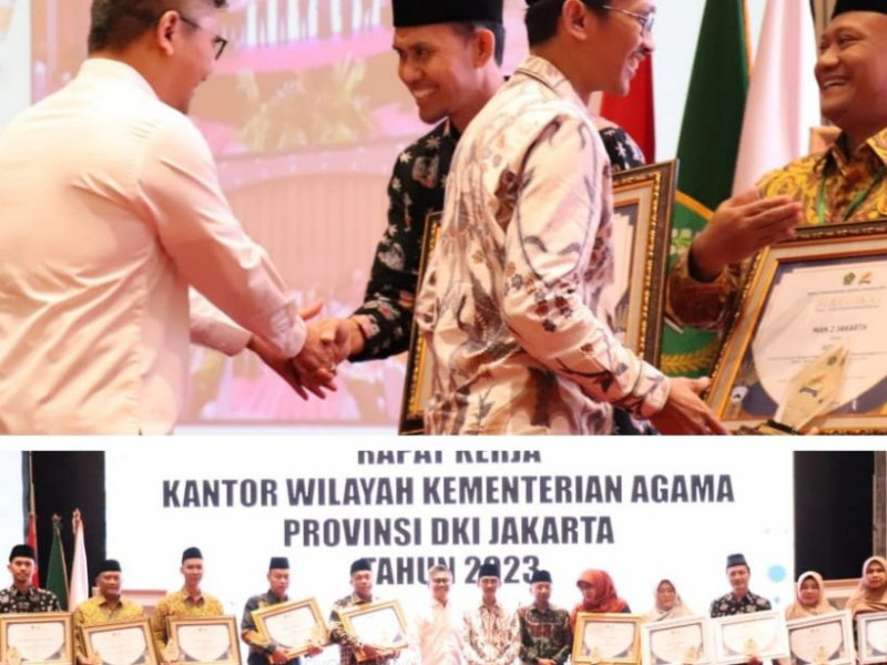 Sinergi Berbuah Prestasi, MAN 2 Jakarta Raih Jakarta Madrasah Award