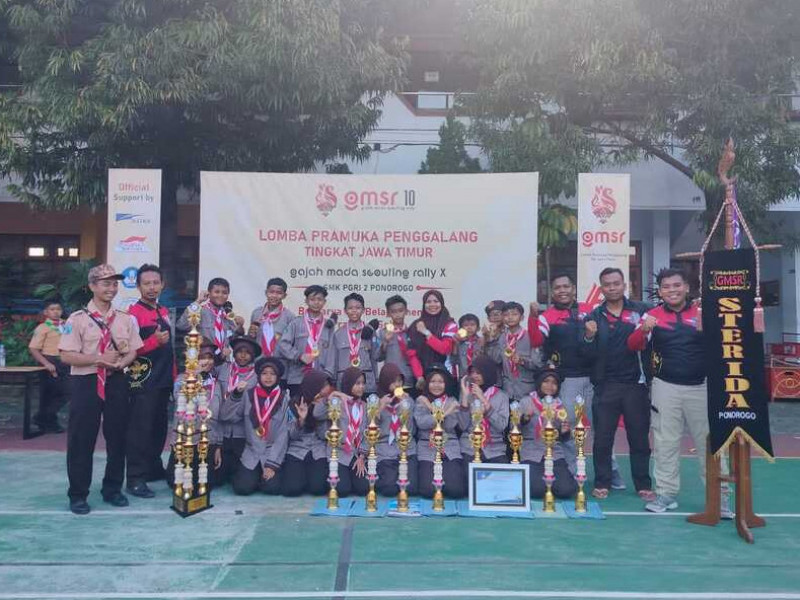 MIN 1 Bojonegoro Juara Umum Lomba Pramuka Tingkat Jawa Timur