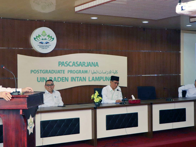 Matangkan Pedoman Akademik dan Pedoman Penulisan Karya Ilmiah, Pascasarjana UIN Lampung Gelar FGD