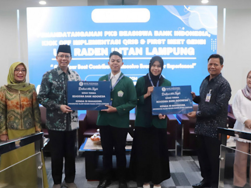 Bank Indonesia Beri Beasiswa 50 Mahasiswa UIN RIL