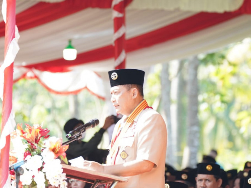 Ketua Kwartir Nasional Gerakan Pramuka Perkemahan Wirakarya Nasional Dukung  PWN PTK XVI