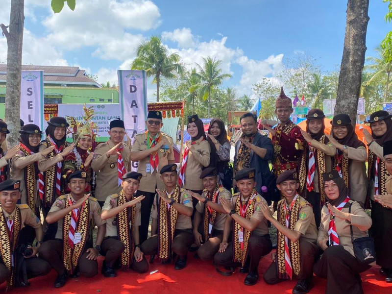 PWN PTK XVI 2023 Gorontalo, Kontingen UIN RIL Tampil di Depan Menteri