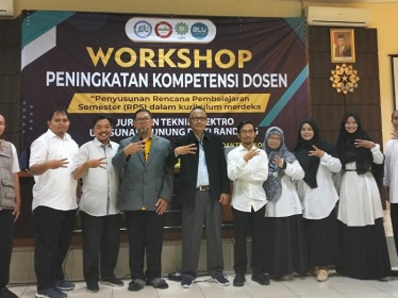 Susun RPS Kurikulum Merdeka, Tingkatkan Kompetensi Dosen Teknik Elektro UIN Bandung