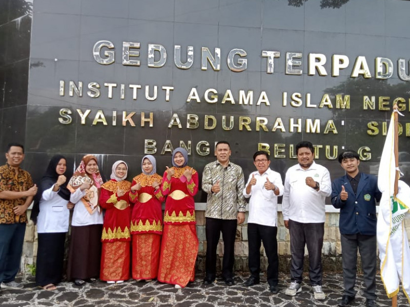 Pelepasan Kontingen IAIN SAS Babel ke OASE PTKI II Se-Indonesia