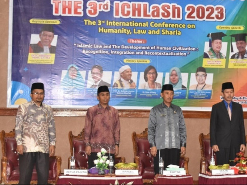 UIN Mahmud Yunus Batusangkar Gelar Seminar Internasional Hukum Islam dan Perkembangan Peradaban Manusia