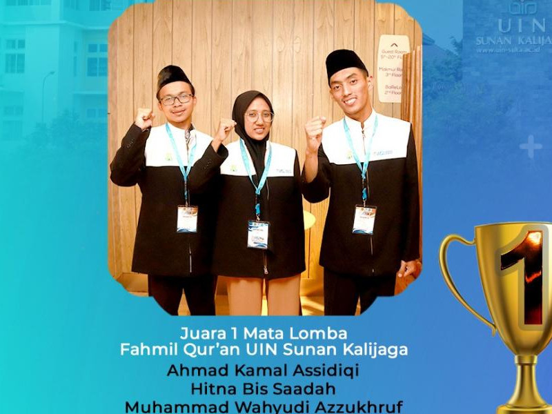 Tim Fahmil Quran UIN Suka Sabet Emas Pertama di OASE PTKI II 2023
