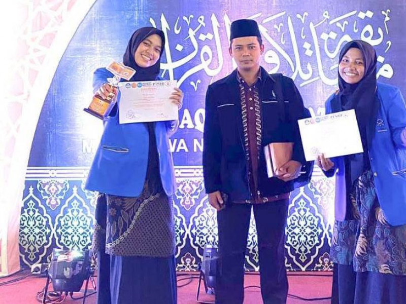 Dua Juara MTQ Tingkat Nasional Diboyong Mahasiswa UIN Mahmud Yunus Batusangkar