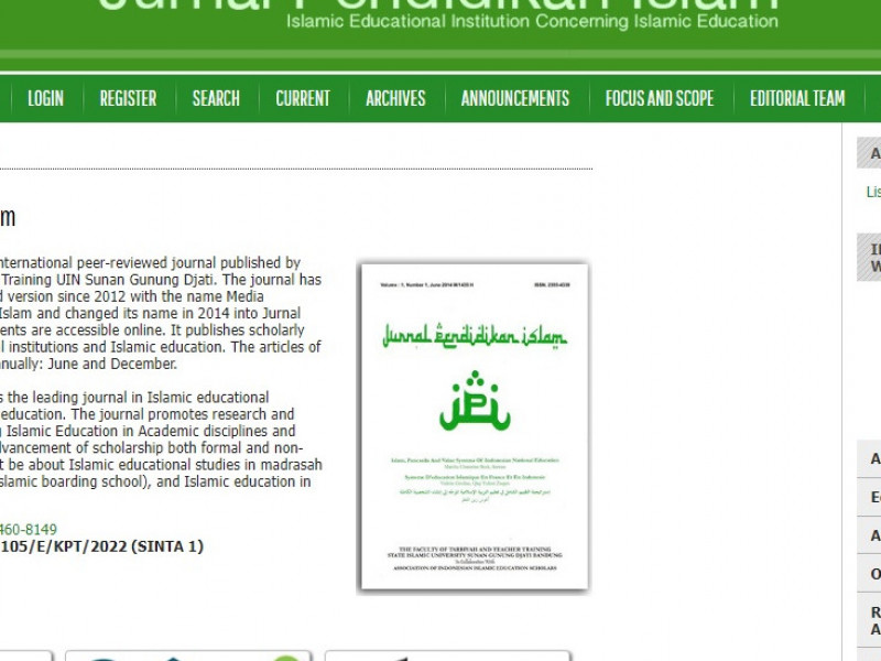 Ingin Terbit di Jurnal Pendidikan Islam UIN Bandung yang terindeks Scopus, Ikuti 8 Format Penulisannya