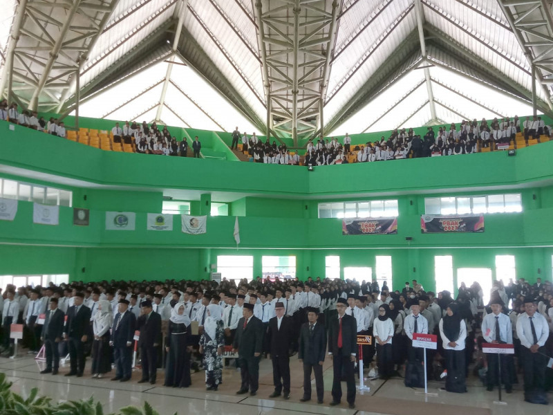 Ratusan Mahasiswa Baru IAIN SAS Bangka Belitung Ikut PBAK Tahun 2023