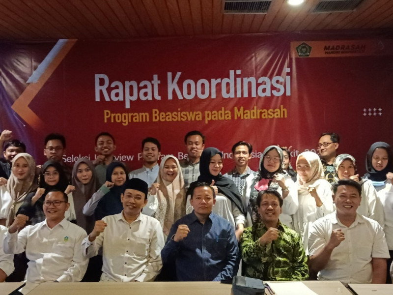 Kemenag Lakukan Penguatan SDM Madrasah melalui Program Beasiswa Indonesia Bangkit