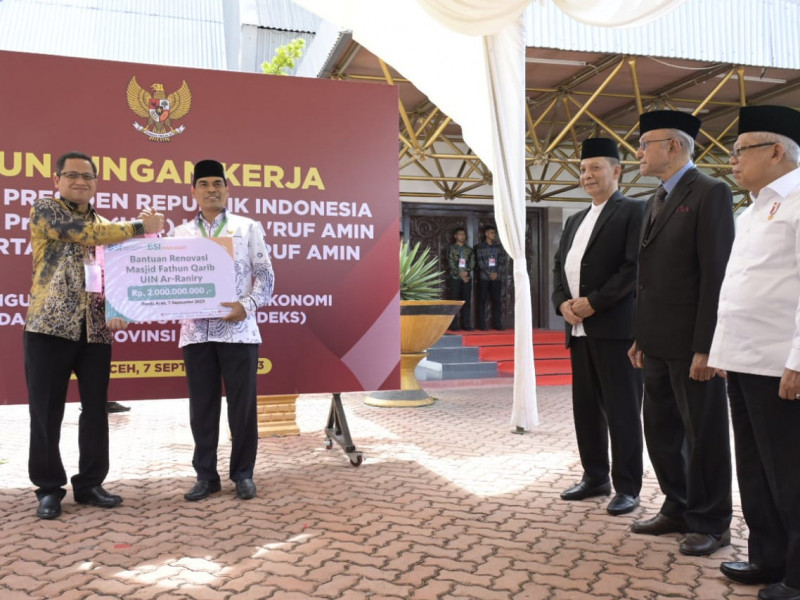 UIN Ar-Raniry Aceh terima bantuan renovasi masjid Rp2 miliar dari BSI
