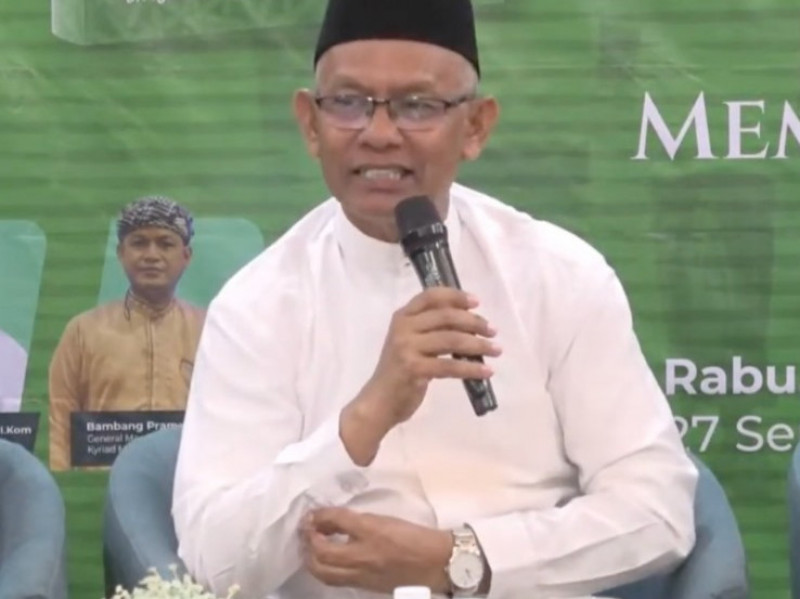 Jadi Pembicara Kajian Islam Wasathiyah, Kepala PKMB UIN Ar-Raniry Paparkan Konsep Moderasi Beragama