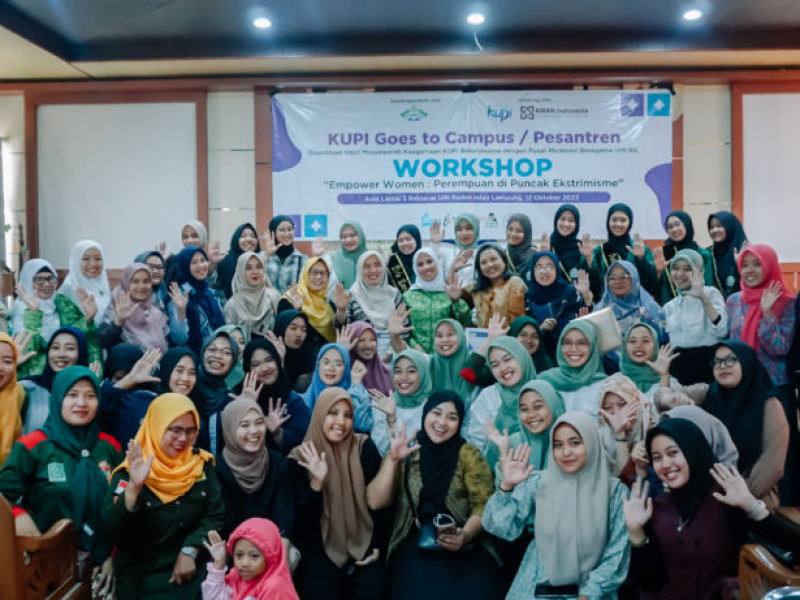 Workshop Empower Women UIN RIL Kuatkan Peran Perempuan Lawan Ekstrimisme