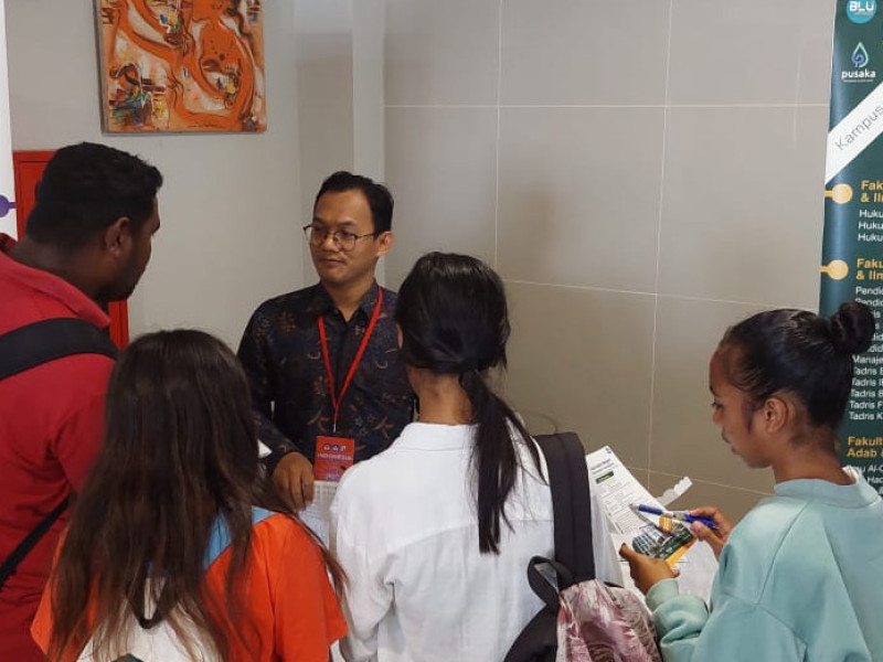 UIN SATU Tulungagung Berpartisipasi dalam Education Expo KBRI Dili di Timor Leste