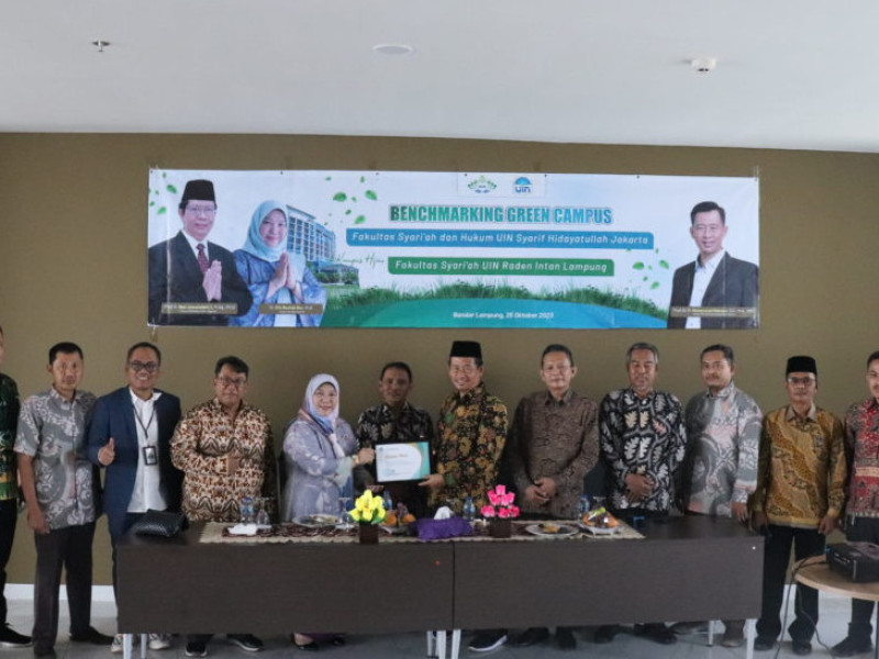Fakultas Syariah UIN Raden Intan Terima Kunjungan Benchmarking Green Campus