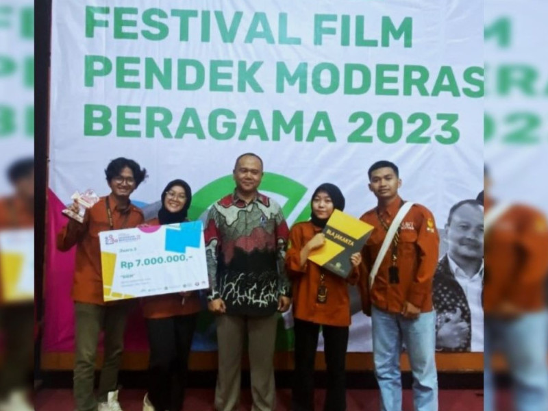 Karya Spektakuler Navi Film UIN Gus Dur Raih Juara 3 pada Festival Film Pendek Moderasi Beragama