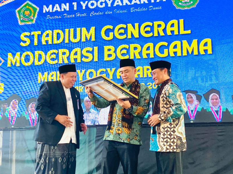 Apresiasi Tahfiz dan Seminar Moderasi Beragama MAN 1 Yogyakarta, Wamenag Ingatkan Multikultural Indonesia
