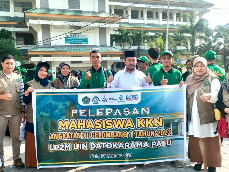 983 Mahasiswa KKN UIN Datokarama Palu Ditempatkan di Dua Kabupaten