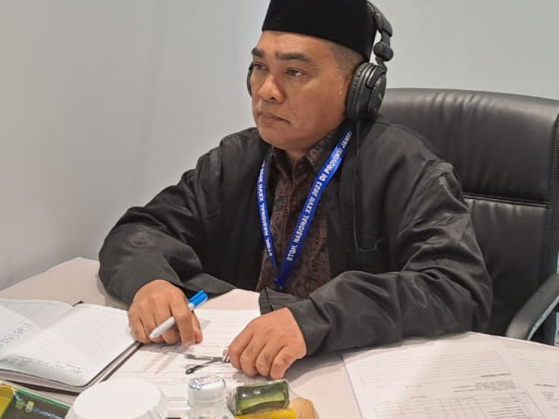 Iqrom Faldiansyah Dosen IAIN SAS Babel Jadi Dewan Hakim STQH Nasional  Ke-27 di Provinsi Jambi