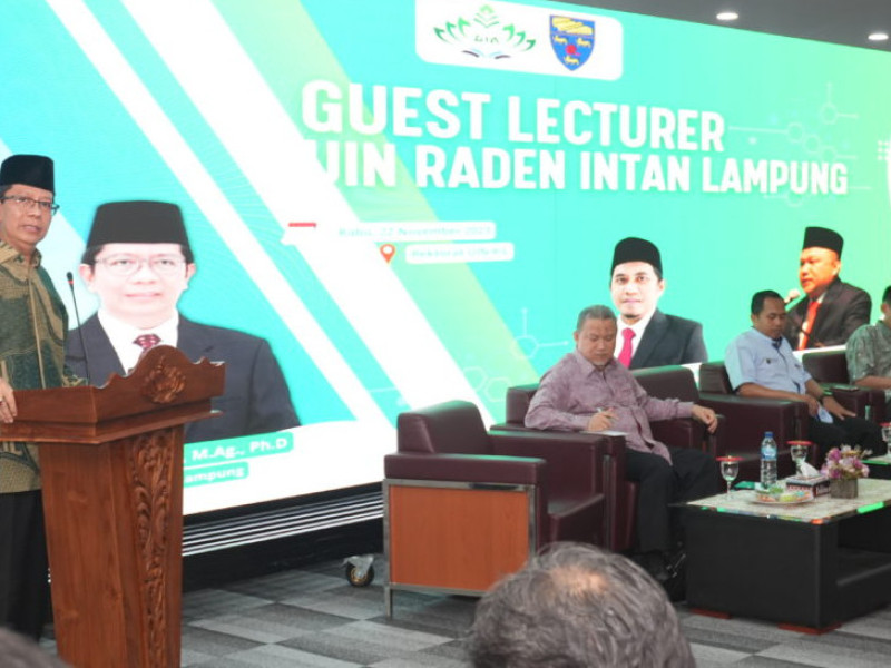 Hadirkan Dua Profesor Universiti Malaya Malaysia, Rektor: UIN Raden Intan Lampung Bertumbuh menjadi Kampus Kelas Dunia
