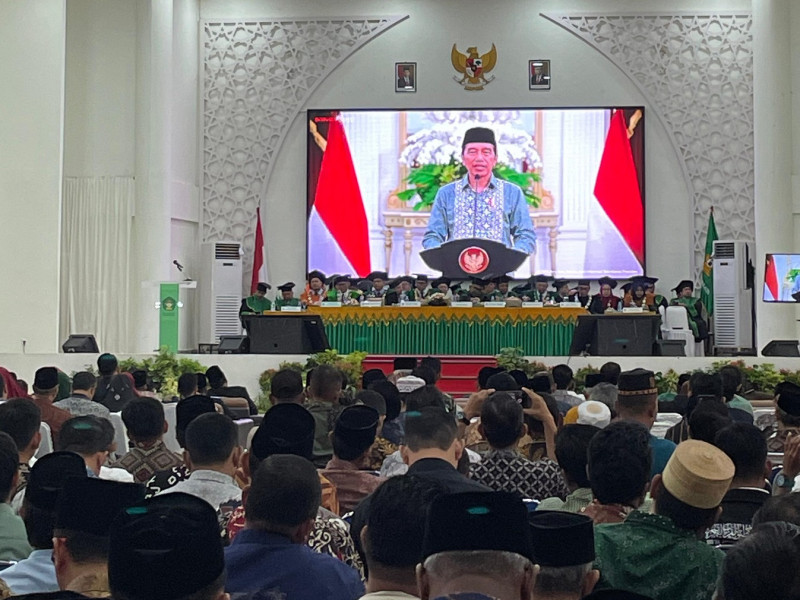 Milad Ke-60, Presiden Jokowi Harapkan UIN Ar-Raniry Mampu Menciptakan Banyak Inovasi