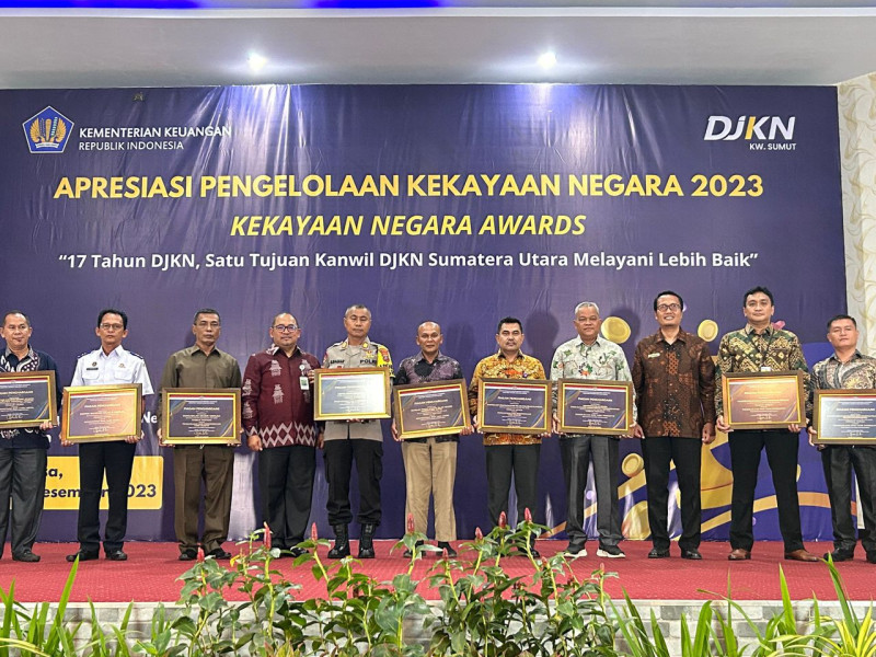 UIN Syahada Padangsidimpuan Raih Penghargaan Terbaik Kekayaan Negara Awards 2023