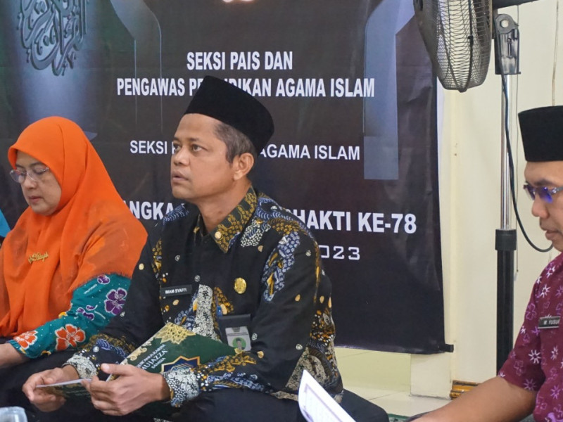 Sambut HAB ke-78 Seksi PAIS dan Pengawas PAI Kemenag Tuban Ikuti  Gema Khatam Al Qur'an 78 Ribu Kali